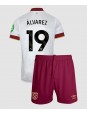 West Ham United Edson Alvarez #19 Replika Tredje Kläder Barn 2024-25 Kortärmad (+ byxor)